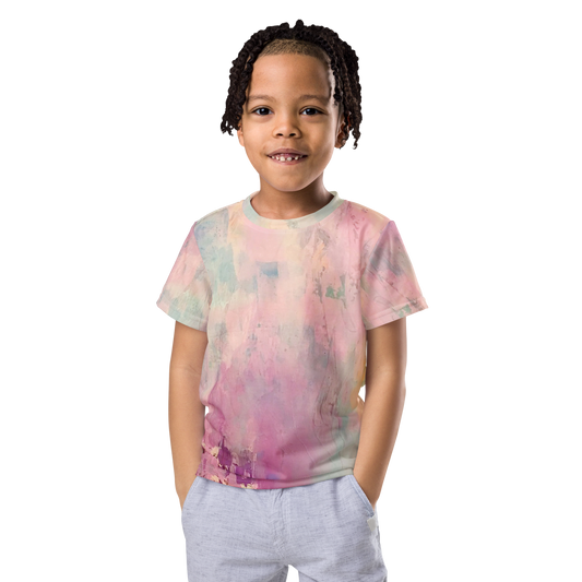 Rainbow Unisex Kids Crew Neck T-shirt