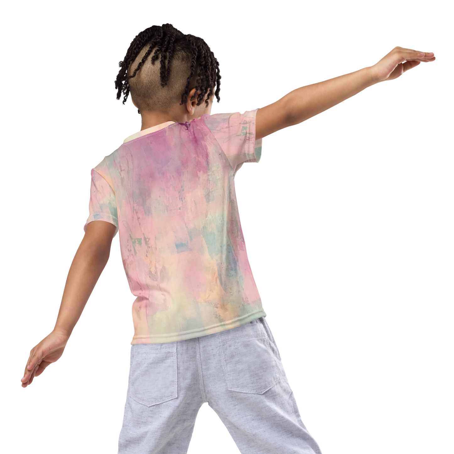 Rainbow Unisex Kids Crew Neck T-shirt