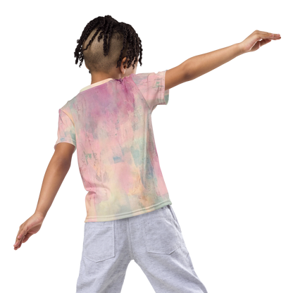 Rainbow Unisex Kids Crew Neck T-shirt