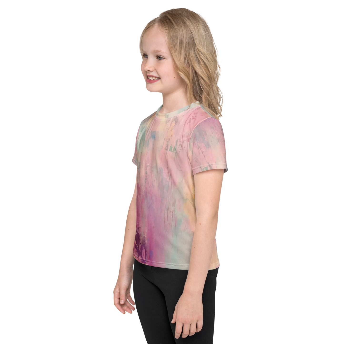 Rainbow Unisex Kids Crew Neck T-shirt