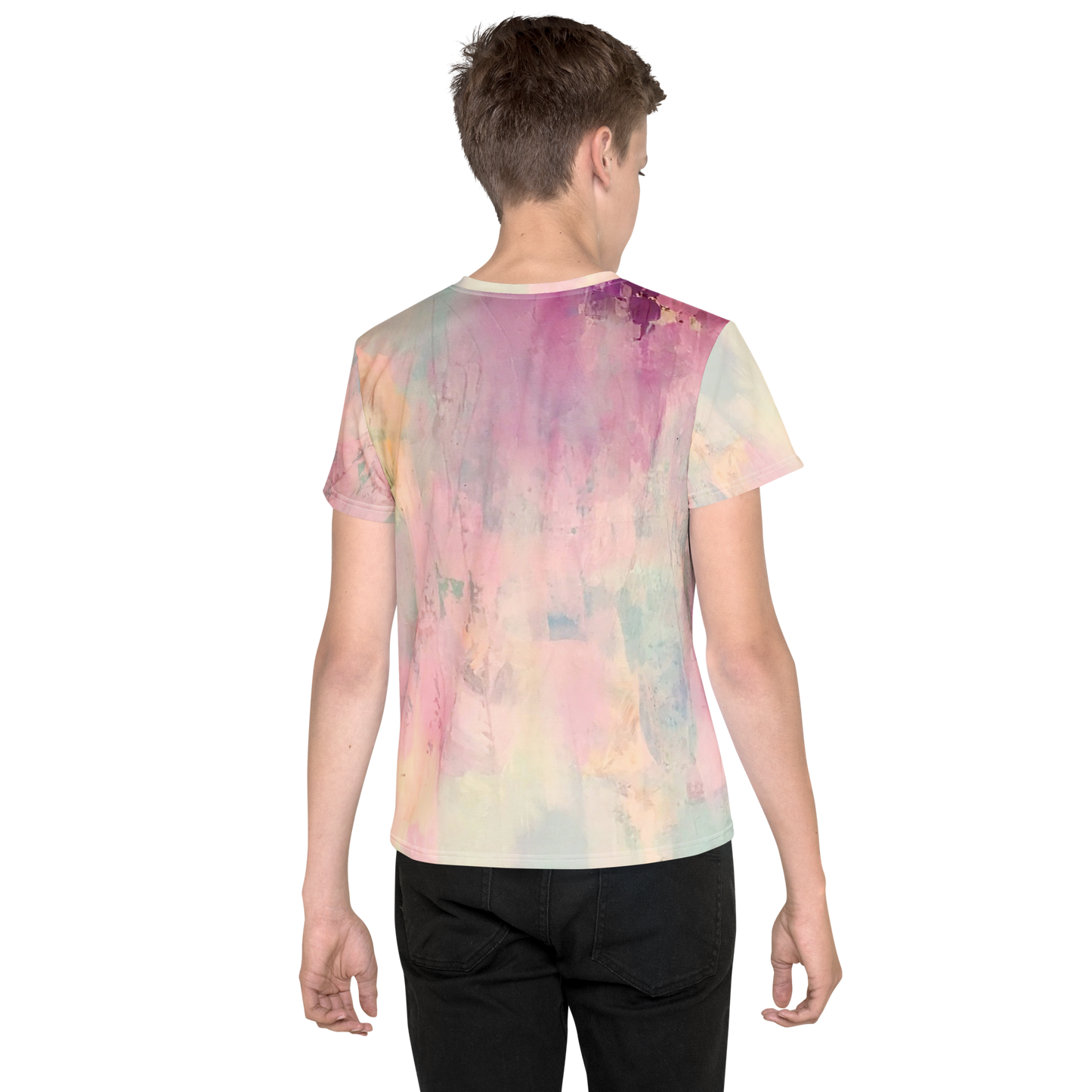 Rainbow Unisex Youth Crew Neck T-shirt